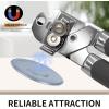 imageCan Opener Manual with Magnet Stainless Steel Handheld Heavy Duty Can Opener Sharp Blade Smooth Edge Comfortable Handle Can Openers with Multifunctional Bottle OpenerGray