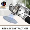 imageCan Opener Manual with Magnet Stainless Steel Handheld Heavy Duty Can Opener Sharp Blade Smooth Edge Comfortable Handle Can Openers with Multifunctional Bottle OpenerBlack
