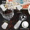 imageCoffee Scoop Set Tablespoon Scoop 2 Pc Set 1 Tbsp ampamp 2 Tbsp Stainless Steel Measuring Spoons for Ground Coffee with Short Handles for Tea Sugar or FlourShort
