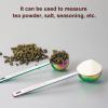 imageStainless steel coffee scoop 2piece set 1 tbsp 2 tbsp durable Tablespoon ergonomic measuring spoon Suitable for small and large jarsshorthandled spoon coloredLong