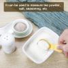 imagePremium Coffee Scoop Set Set of 2 Metal Stainless Steel Long Handle Coffee Scoop Measuring Coffee Spoons Contains 1 Tablespoon 15 ml and 2 Tablespoons 30 ml SpoonSilverGold