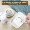 imagePremium Coffee Scoop Set Set of 2 Metal Stainless Steel Long Handle Coffee Scoop Measuring Coffee Spoons Contains 1 Tablespoon 15 ml and 2 Tablespoons 30 ml SpoonSilverGray Silver